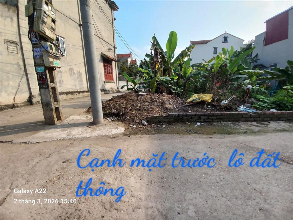 Chính chủ gửi bán lô góc giáp dự án xuân cầu tại phi liệt, văn giang, hưng yên