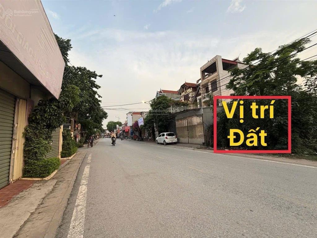 Độc nhất mặt đường đh23 không có lô thứ 2 tại thôn như phượng thượng 89,5m2 đất ở lô
