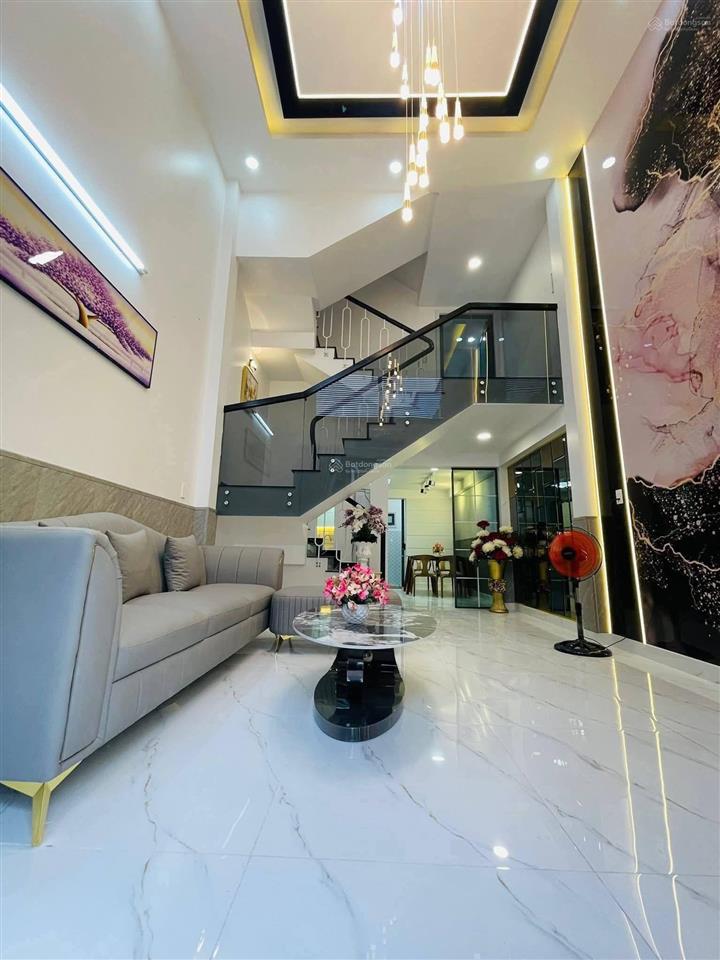 6,1 tỷ tl nhà 1 lửng 2 lầu 5 pn hẻm xe hơi 1806/huỳnh tấn phát nhà bè