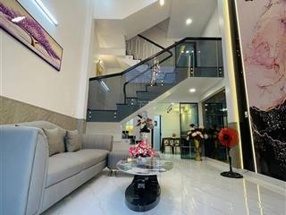 6,1 tỷ tl nhà 1 lửng 2 lầu 5 pn hẻm xe hơi 1806/huỳnh tấn phát nhà bè