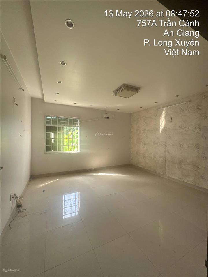 Cho thuê nhà riêng 214m2 tại 55, trần cảnh, đông xuyên, long xuyên, an giang, 6 triệu