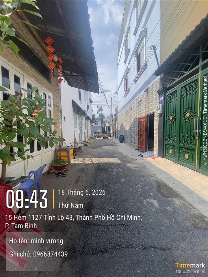Bán đất tại đường nguyễn thị thích. giá 3,5 tỷ tl.92m2,shr.hẻm xe tải thông. 0966 874 *** em vương