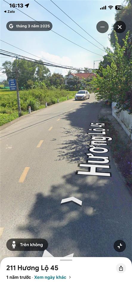 Đất thổ cư mặt tiền hương lộ 45 gần khu công nghiệp diên phú