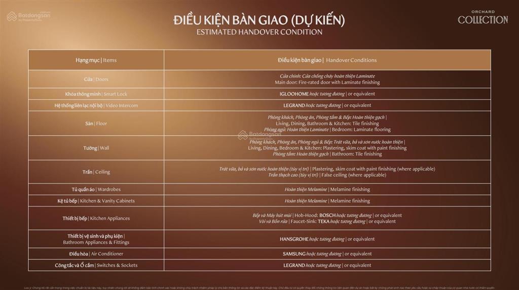 Orchard collection|nhận giữ chổ căn hộ 2pn sân vườn độc bản số lượng giới hạn