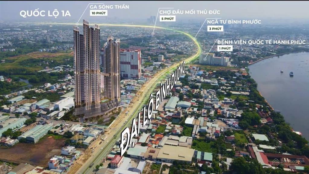 Studio the emerald boulevard chỉ từ 1.8 tỷ | mặt tiền ql13 giáp tp thủ đức