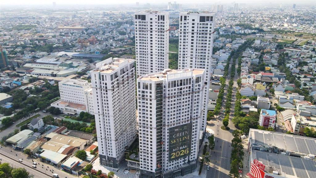 Green skyline nhận nhà ở ngay, booking trước 18/7 tặng full nội thất  cơ hội trúng xe mercedes