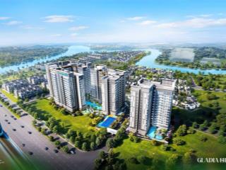 Bán căn hộ gladia heights 2pn tháp b1, 64.45m2, nội thất cao cấp, giá 7,06 tỷ