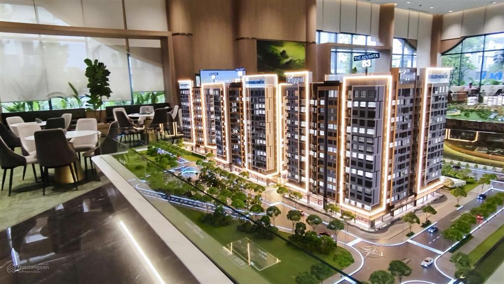 Bán căn hộ gladia heights 2pn tháp b1, 64.45m2, nội thất cao cấp, giá 7,06 tỷ