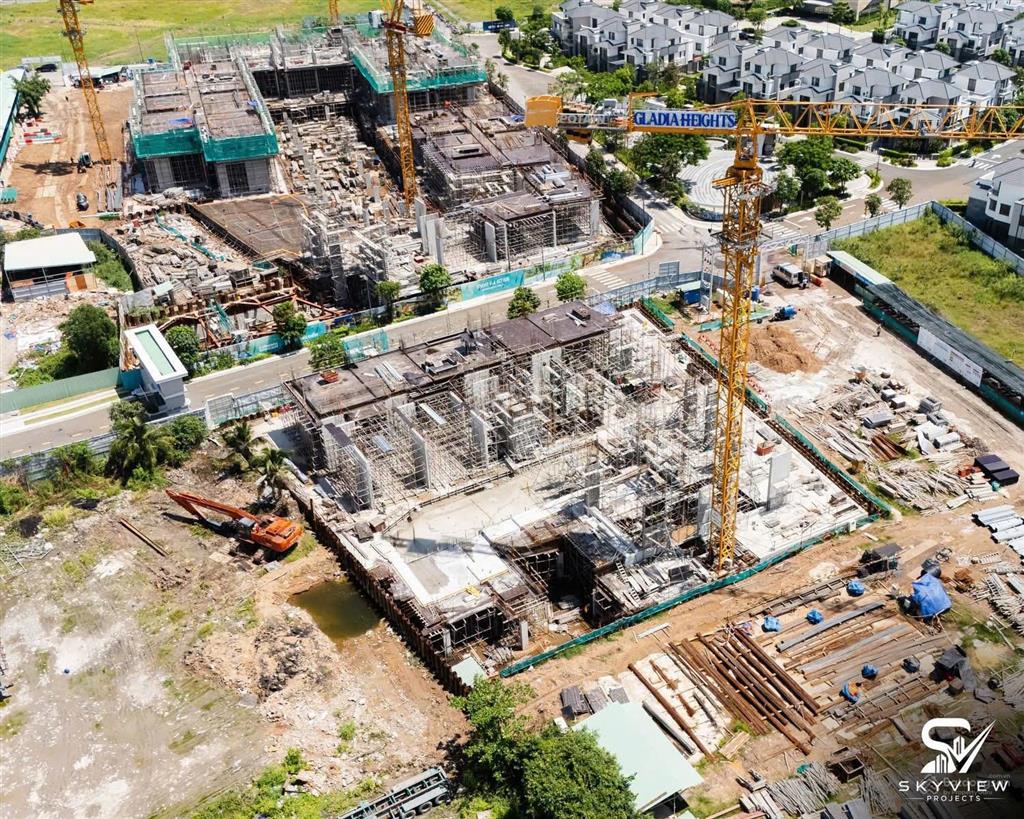 Bán căn hộ gladia heights 2pn, 85m2, tháp b1, nội thất cơ bản cao cấp, giá 7,36 tỷ
