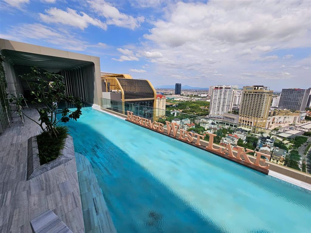 Cho thuê heritage westlake tây hồ 3 phòng ngủ 145m2  50tr/th