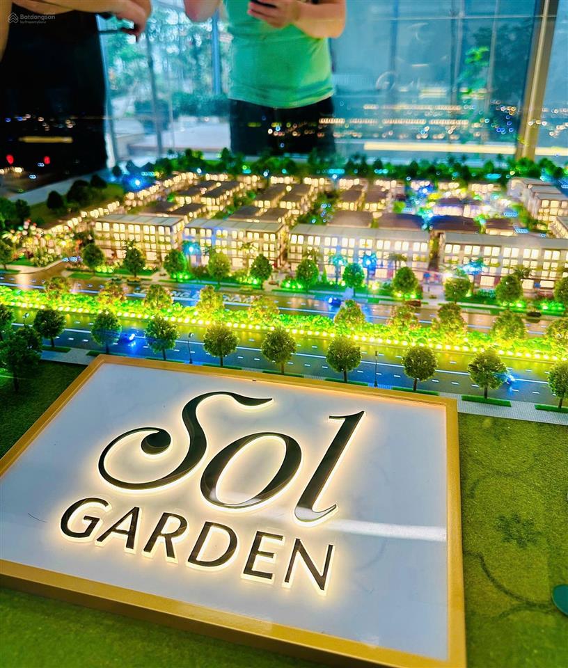 Căn duy nhất 90m2 chỉ 6,6 tỷ giá đợt 1 sol garden nam long, chân cầu nguyễn trãi
