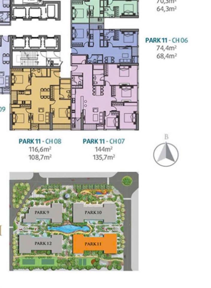 Bán căn hộ 4pn, 2wc, 136,2m2 đẹp, nhiều tiện ích tại park hill premium, vĩnh tuy, hà nội, 21,5 tỷ