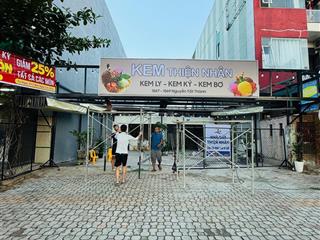 Bán 5 lô liền kề mặt tiền nguyễn tất thành. đoạn xây cao tầng.