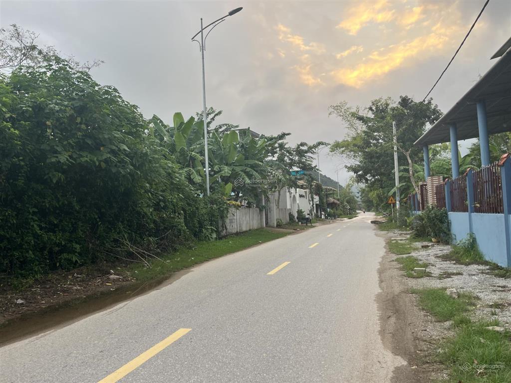 Bán lô đất mặt tiền ql 15a view sông son ở trung tâm cù lạc 1, phong nha  kẻ bàng