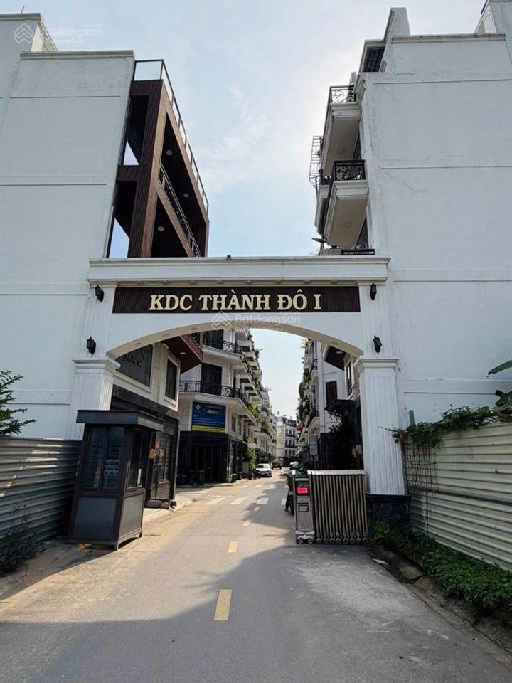 Bán nhà 5 tầng  khu dân cư thành đô 1  thạnh xuân 38  oto ngủ nhà  6.35 tỷ tl.