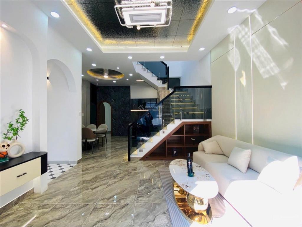 Nhà mới an hội tây, gò vấp full nội thất 3pn có pn tầng trệt sát hẻm xe tải 6.1 tỷ tl