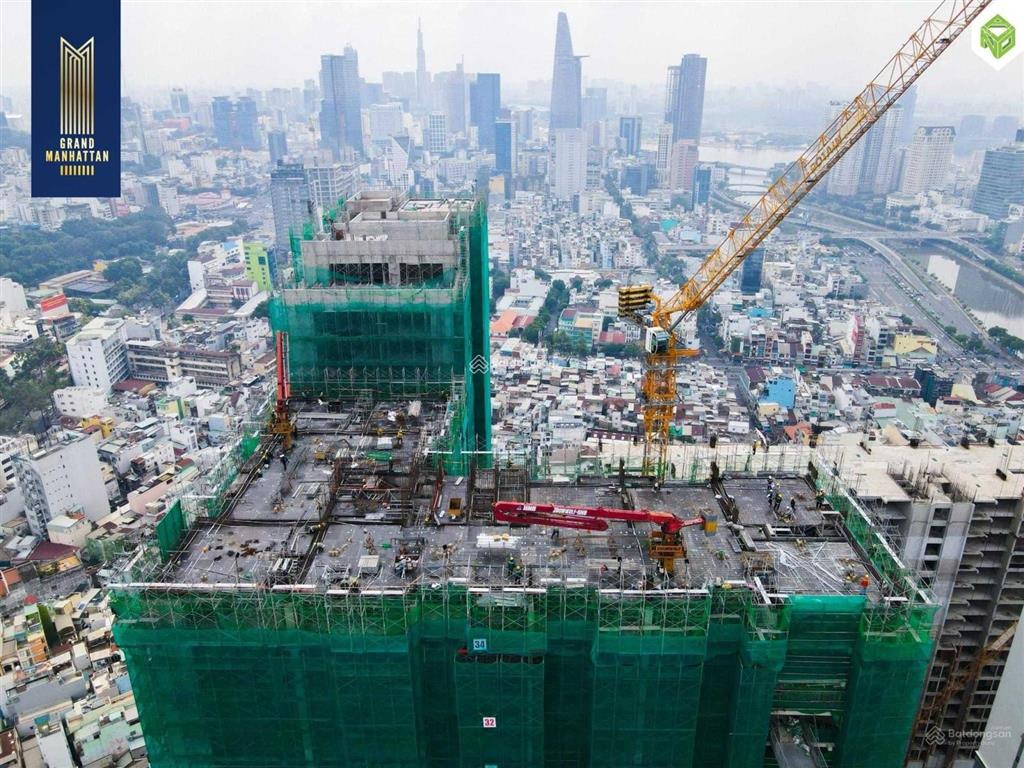 Bán gấp 2pn the grand manhattan view sông tầng cao đáng mua nhất.  pkd novaland ngọc dung