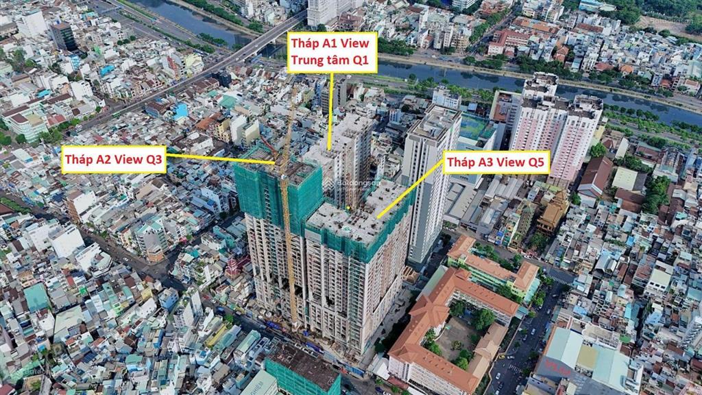 Bán gấp 2pn the grand manhattan view sông tầng cao đáng mua nhất.  pkd novaland ngọc dung