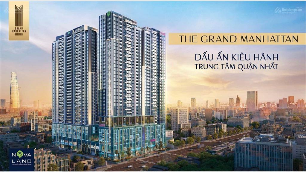 Bán gấp 2pn the grand manhattan view sông tầng cao đáng mua nhất.  pkd novaland ngọc dung