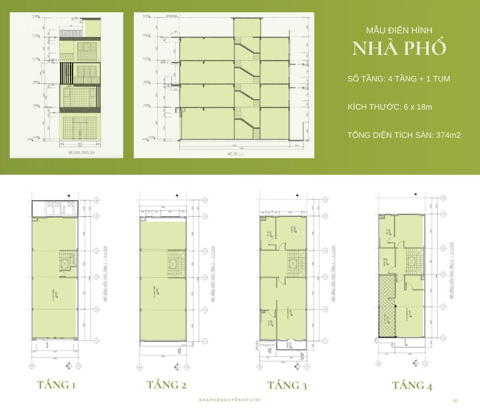 Shophouse 2 mặt tiền đường nguyễn hữu trí