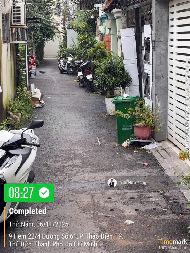 Chủ nhà giảm giá bán còn 12,9 tỷ cho lô đất đẹp dt công nhận 122m2, vị trí trung tâm thảo điền, q2