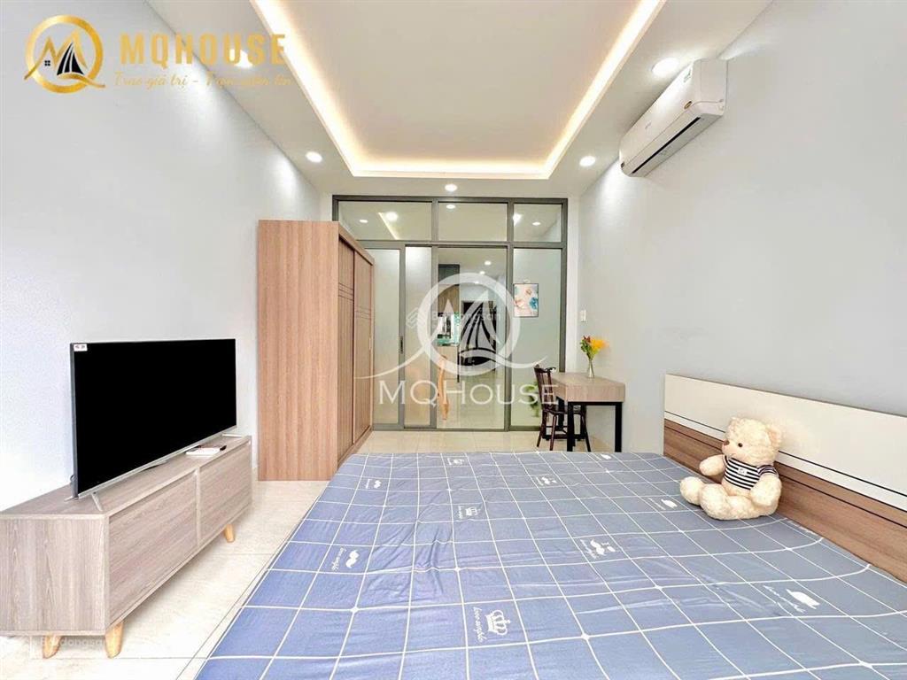 Căn hộ 1 phòng ngủ 45m2 full nội thất có ban công ở bạch đằng gần sân bay , công viên gia định