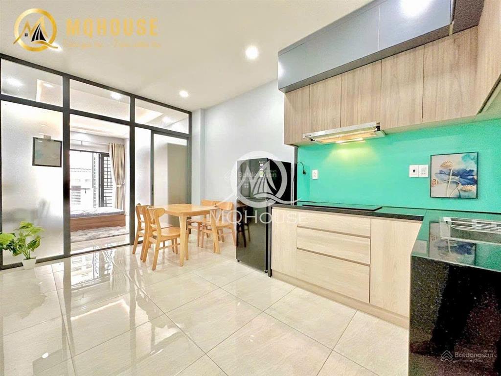 Căn hộ 1 phòng ngủ 45m2 full nội thất có ban công ở bạch đằng gần sân bay , công viên gia định