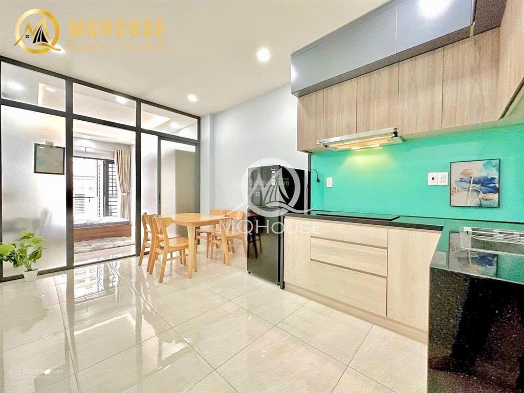 Căn hộ 1 phòng ngủ 45m2 full nội thất có ban công ở bạch đằng gần sân bay , công viên gia định