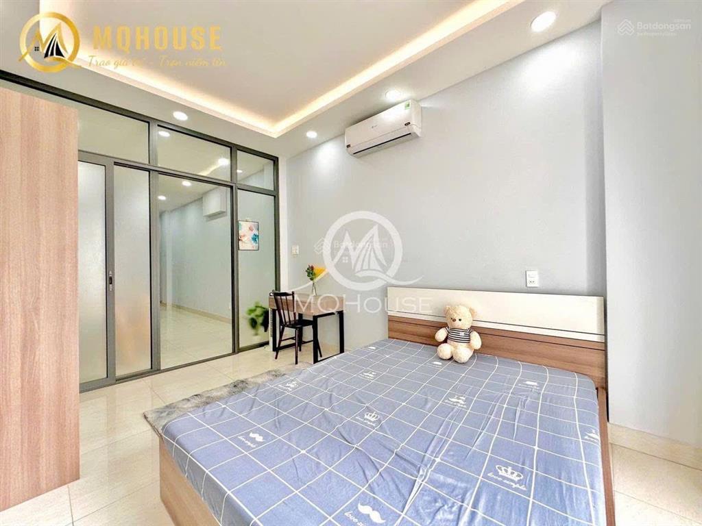 Căn hộ 1 phòng ngủ 45m2 full nội thất có ban công ở bạch đằng gần sân bay , công viên gia định