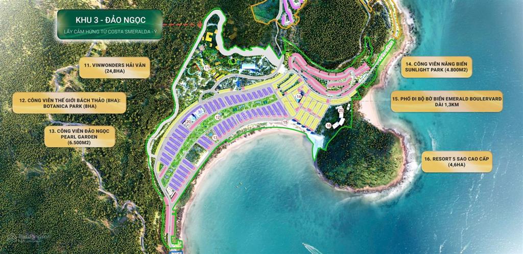 Giỏ hàng đảo ngọc vinhomes hải vân bay đà nẵng lk ven biển giá dự kiến từ 5,5 tỷ hỗ trợ 0% lãi suất