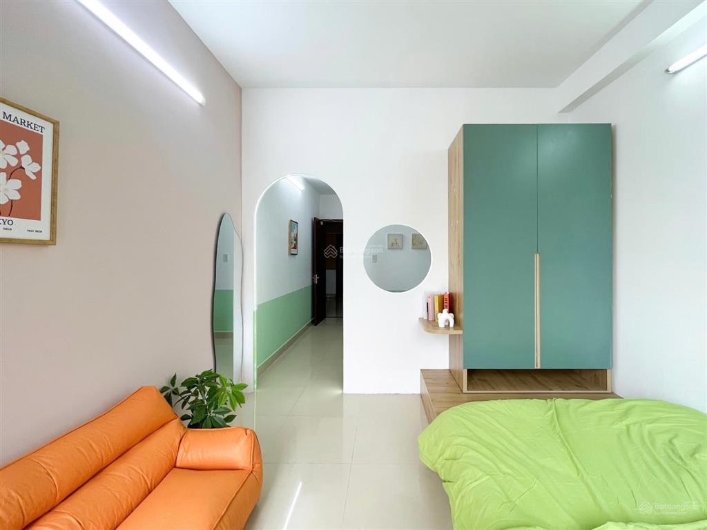 Studio 35m2 ban công đi bộ ra vincom phan văn trị, đh công nghiệp, chợ gò vấp