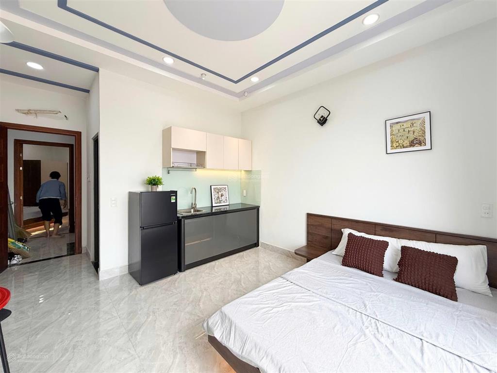 Studio 35m2 ban công 3 phút qua đh vlu, dương quảng hàm  phan văn trị
