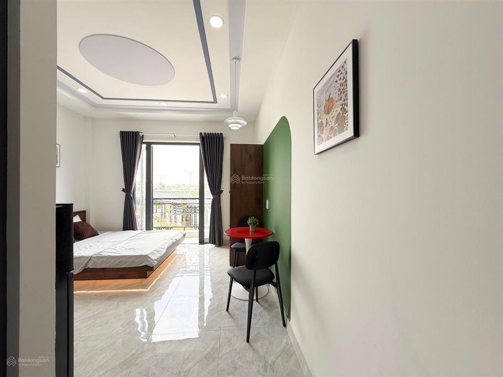 Studio 35m2 ban công 3 phút qua đh vlu, dương quảng hàm  phan văn trị