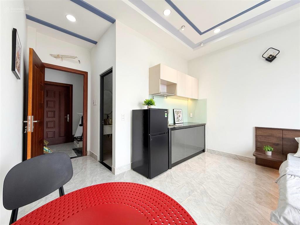 Studio 35m2 ban công 3 phút qua đh vlu, dương quảng hàm  phan văn trị