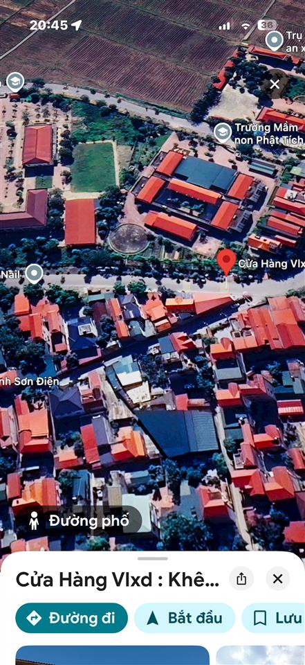 Chính chủ gửi bán lô đất đẹp sau lưng uỷ ban xã phật tích