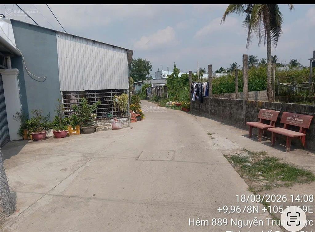 Bán đất vườn quy hoạch đất ở  hẻm xe hơi 889 nguyễn trung trực, rạch giá  dt 270m² chỉ 1.4 tỷ