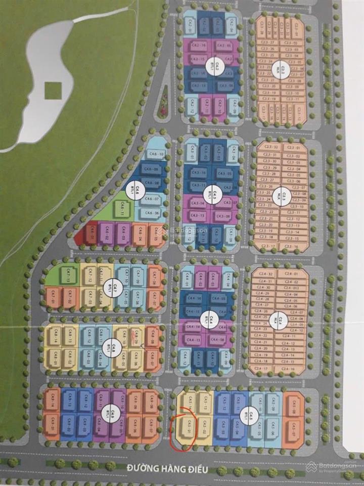 Cc bán lô nền biệt thự da tây 3 tháng 2, tt tp vũng tàu