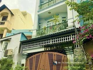 Bán nhà 2 mặt tiền hẻm ô tô tân mỹ  ngang 4,5m  4 tầng vừa ở vừa cho thuê chỉ 12 đồng nhỉnh