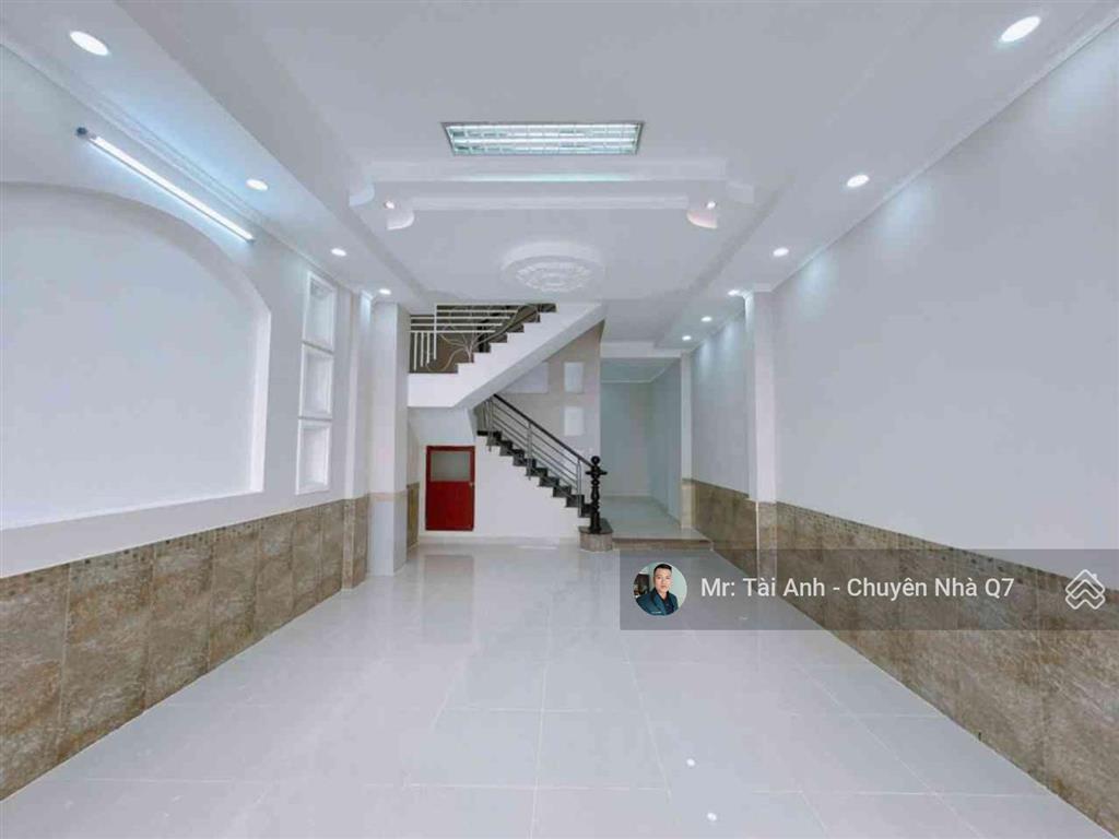 Bán nhà quận 7 4 tầng gần nguyễn văn linh  ô tô đậu cửa  4pn  giá 7,9 tỷ