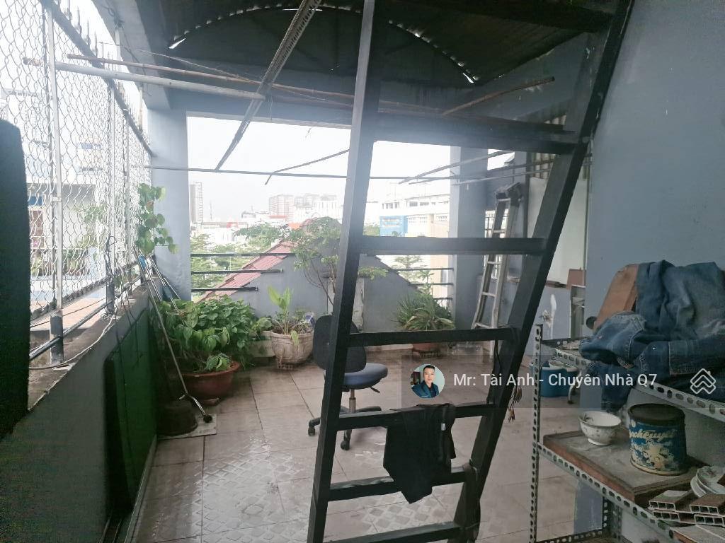 Bán nhà hẻm xe hơi phú thuận quận 7  4 tầng, 8pn, vừa ở vừa cho thuê, giá 9,8 tỷ