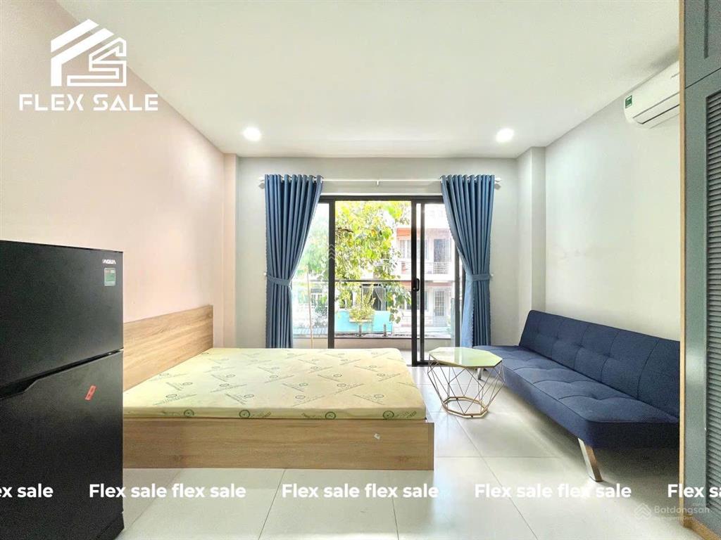 Cho thuê phòng ban công thoáng, 32m2, nguyễn gia trí, bình thạnh gần đh ngoại thương, gtvt