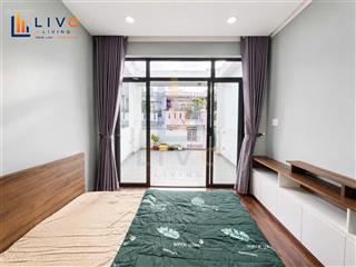 Cho thuê phòng, 55m2, ban công rộng, nơ trang long, bt, tiện di chuyển các quận