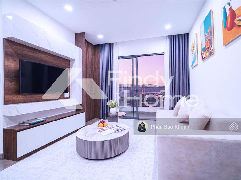 2 tỷ  căn 2pn phú tài residence  hướng đông nam, sổ sẵn, có hđ thuê, tặng nội thất 150 triệu