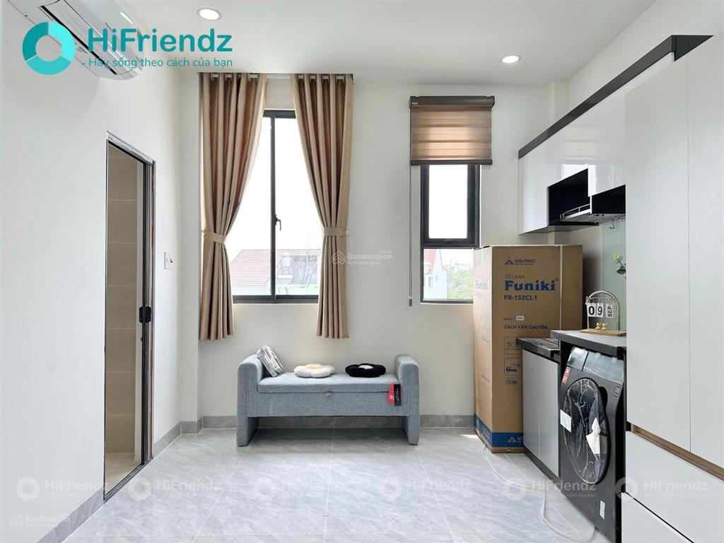 Studio full nội thất gần phạm văn đồng, kha vạn cân, hub, làng đại học, miliket