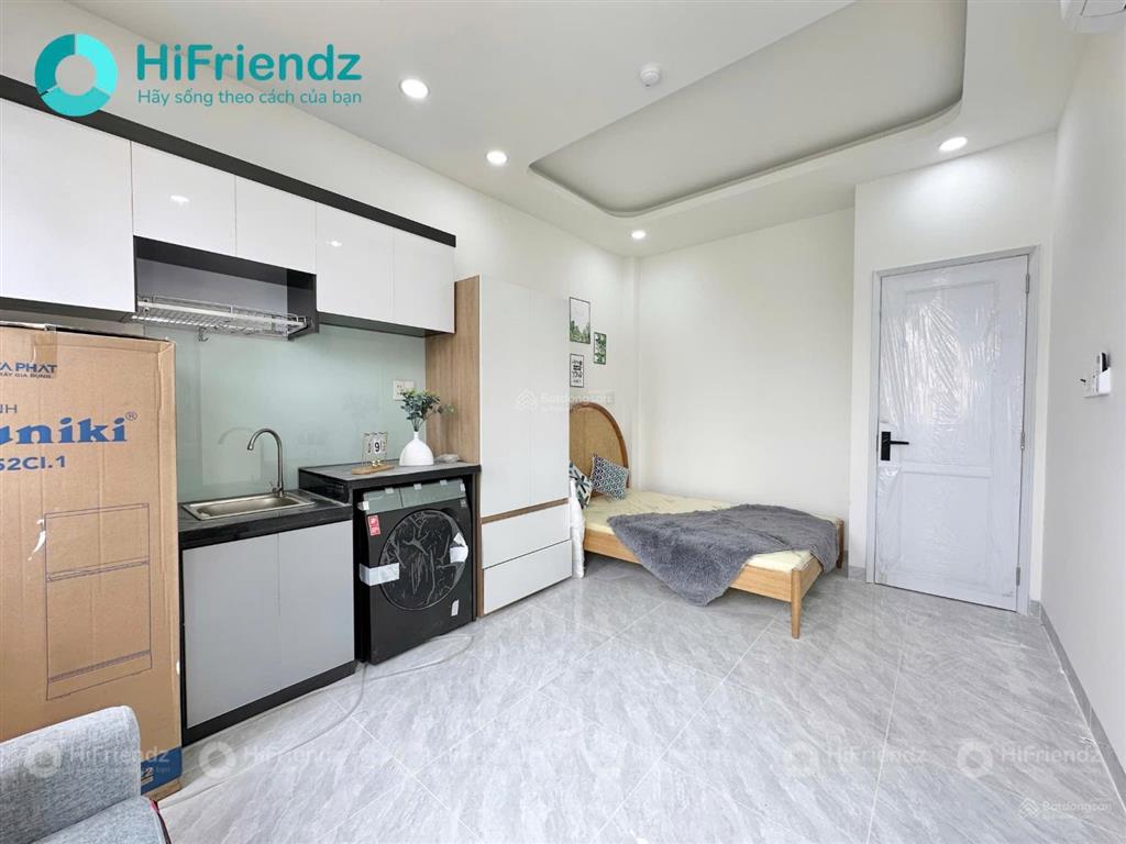 Studio full nội thất gần phạm văn đồng, kha vạn cân, hub, làng đại học, miliket