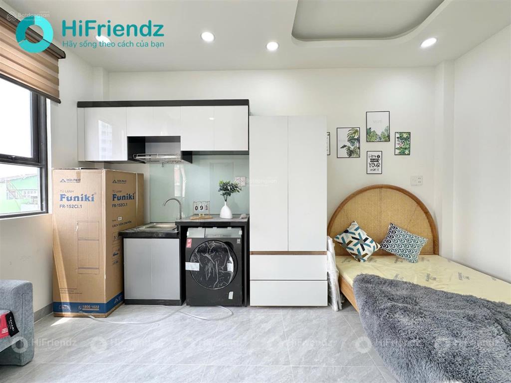 Studio full nội thất gần phạm văn đồng, kha vạn cân, hub, làng đại học, miliket