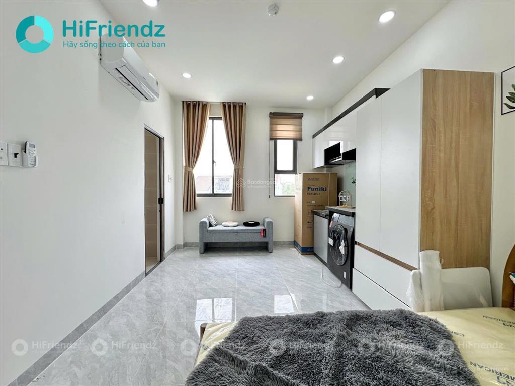 Studio full nội thất gần phạm văn đồng, kha vạn cân, hub, làng đại học, miliket