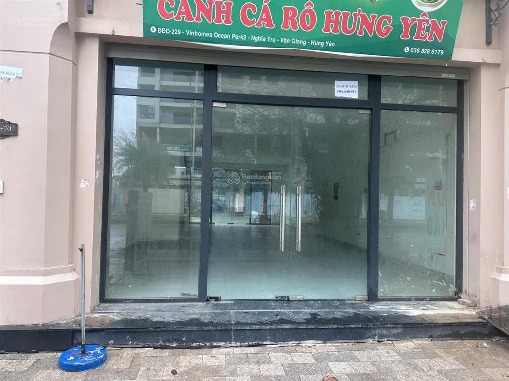 Cần cho thuê căn shophouse mặt đường biển xanh tại vinhomes ocean park 2