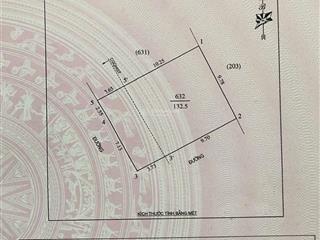 Bán lô góc hai mặt tiền xóm trung thuận, hưng đông gần khu đấu giá, gần đường 72m và bệnh viện tth
