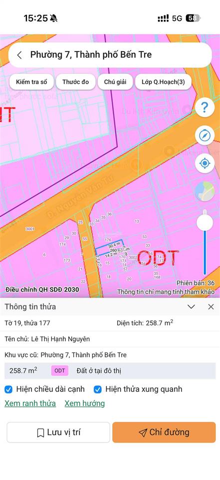 Bán đất nền phường 7, đường nguyễn văn tư, cách trung tâm sát hạch 100m